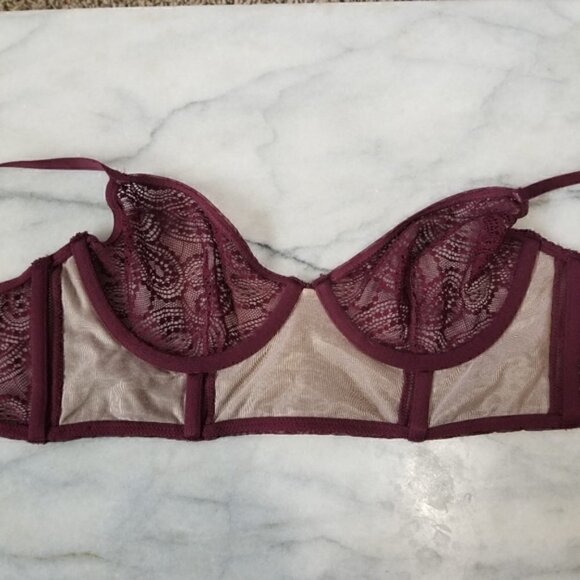 Calvin Klein Longline Underwire Unlined Bra 'Only' - Picture 3 of 4